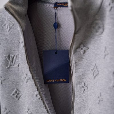Louis Vuitton Monogram Embossed Track Top, — 5