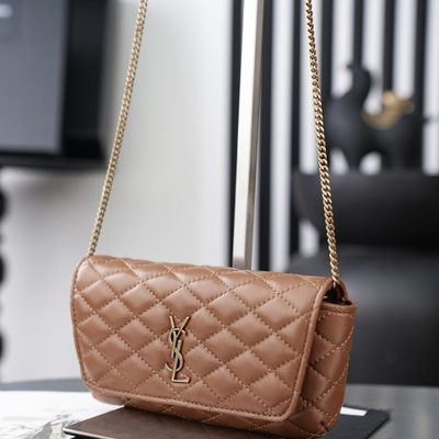 Saint Laurent Gaby Chain Phone Holder — 6