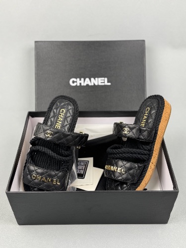 Chanel rope sandals