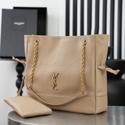 Saint Laurent Jamie Shopping Small in Lambskin tote bag — 7
