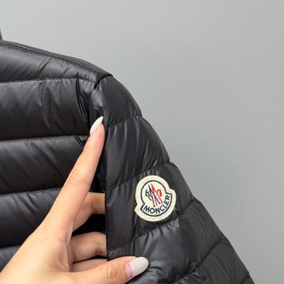 Moncler Azalee Short Down Jacket — 4