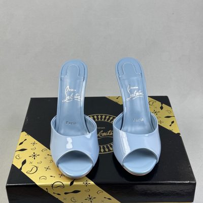 Christian Louboutin "Me Dolly" patent leather mules — 3