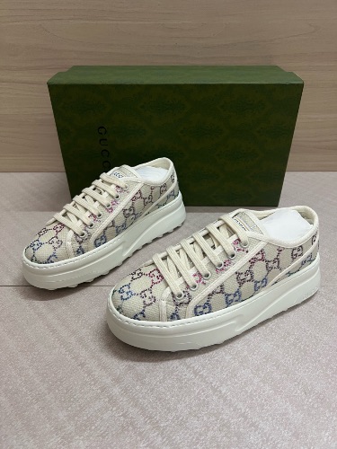 Gucci GG canvas platform sneakers — 3