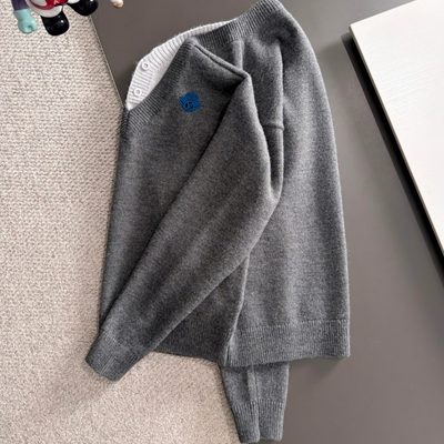 LV V-neck knitted sweater — 7