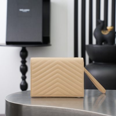 Saint Laurent Cassandre Matelassé Flap Pouches — 3