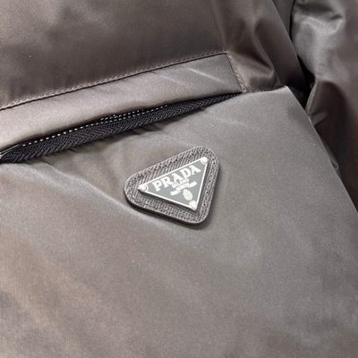 Prada Re-Nylon Hooded Down Jacket — 5