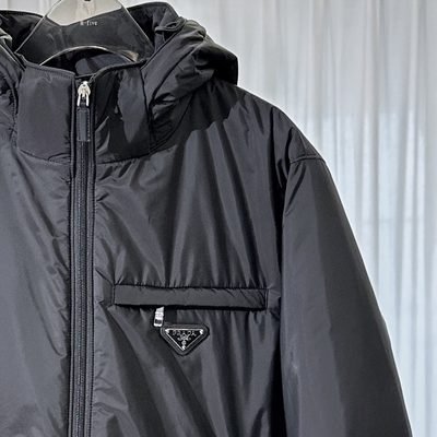 Prada Men's Re-Nylon Puffer Jacket — 5