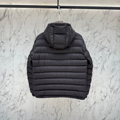 Moncler Hooded Short Down Jacket — 3