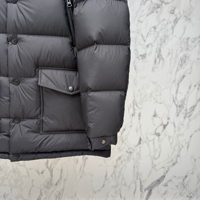 Burberry Hooded Mid-Length Down Jacket — 4