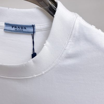 Prada black cotton jersey t-shirt — 7