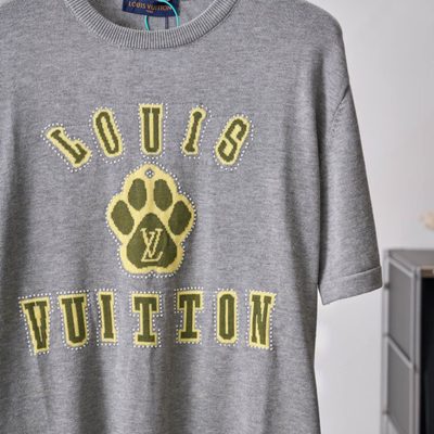 Louis Vuitton Embellished Short-Sleeved Cotton Crewneck — 5