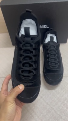 Chanel Wmns 'Velvet Calfskin Grosgrain Sneaker — 5