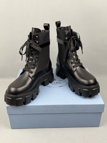 Prada Monolith combat boots — 4