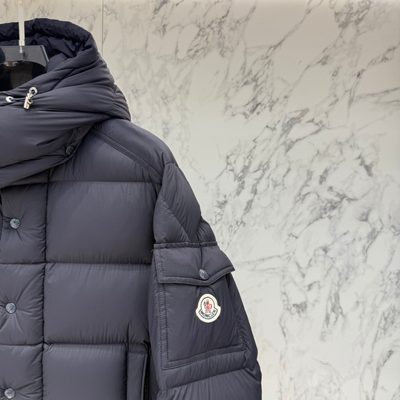 Moncler Maya 70 Hooded Short Down Jacket — 6