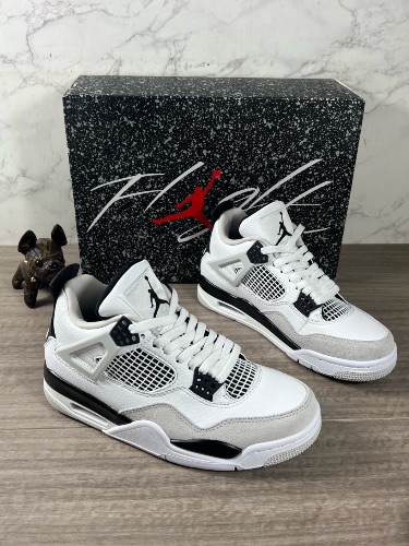 Nike Air Jordan 4 Retro sneakers in the "Military Black" — 4