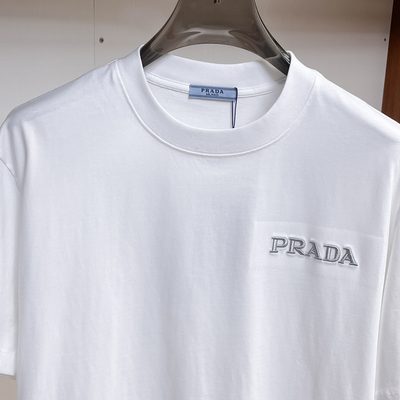 Prada white cotton T-shirt — 3