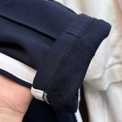 Prada navy blue athletic tracksuit set — 9