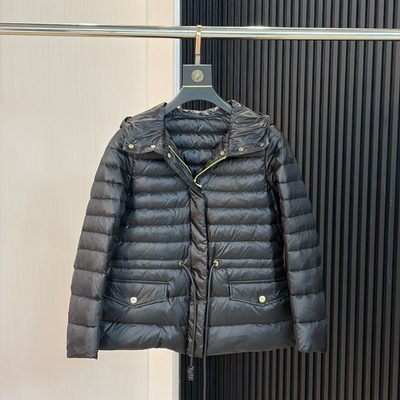 Moncler Raies Hooded Short Down Jacket — 5
