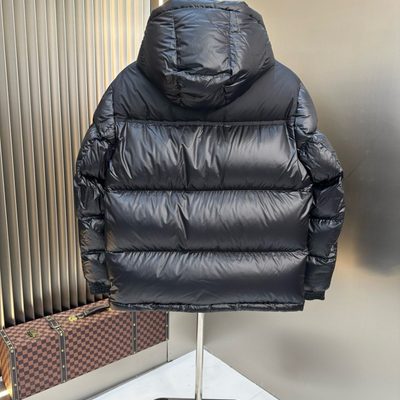 Burberry shiny shell hooded puffer jackets — 7
