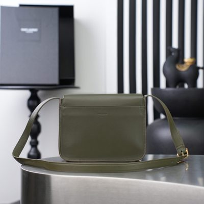 Saint Laurent Niki Logo Plaque Satchel Bag — 3