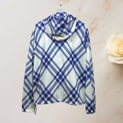 Burberry Cropped Nylon Hooded Jacket — 4
