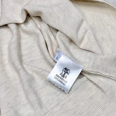 Brunello Cucinelli men's knitted polo shirt — 9