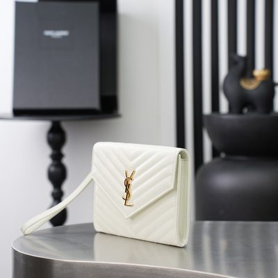 Saint Laurent Cassandre Matelassé Flap Pouch — 4