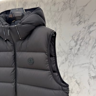 Moncler Arinella Hooded Down Gilet — 7