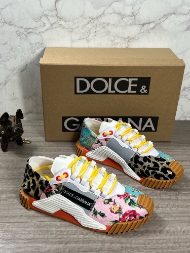 Dolce & Gabbana Multicolor Patchwork NS1 sneakers — 4