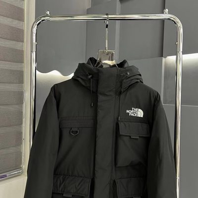 The North Face multi-pocket cargo down puffer jacket — 3