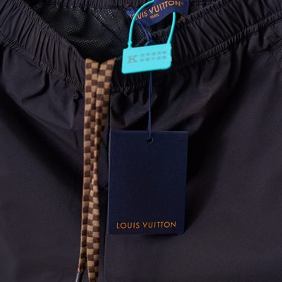 Louis Vuitton Monogram ripstop warm-up shorts — 4