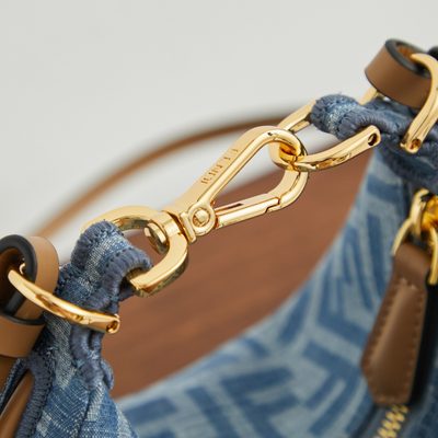 Fendi Fendigraphy Mini Hobo Bag (T) — 6