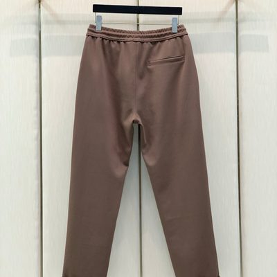 Loro Piana black zip-through overshirt and matching drawstring trousers set — 9