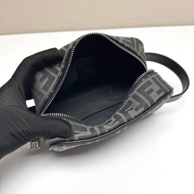 Fendi Small FF Jacquard Toiletry Case (T) — 9