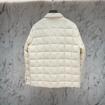 Moncler Castellana Down Quilted Press-Stud Shirt Jacket — 3