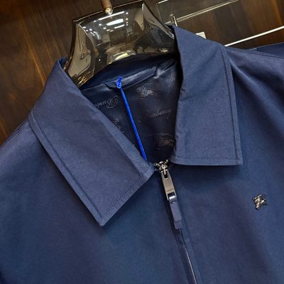 Burberry Hodson Reversible Jacket paired with matching trousers — 6