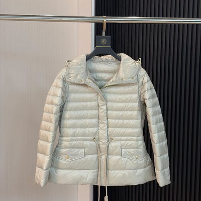 Moncler Raies Hooded Short Down Jacket — 5