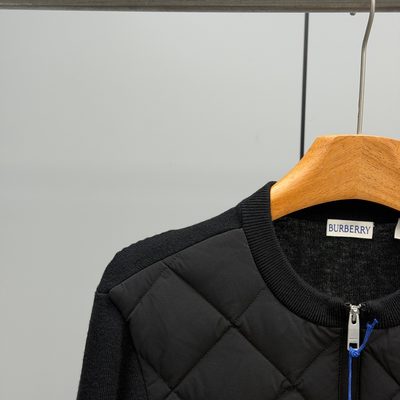 Burberry Quilted Nylon and Wool Fulbrook Jacket — 4