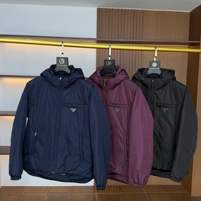 Prada Men's Re-Nylon Down Jacket — 3