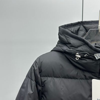 Moncler Avoce Hooded Short Down Jacket — 3