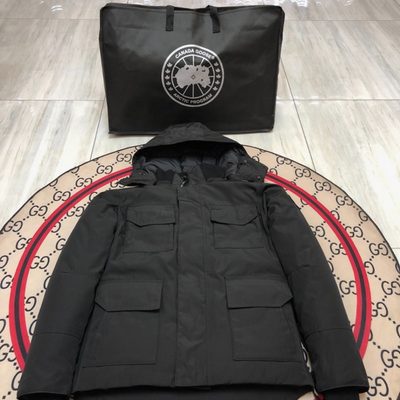 Canada Goose men's hooded parka with four — 5