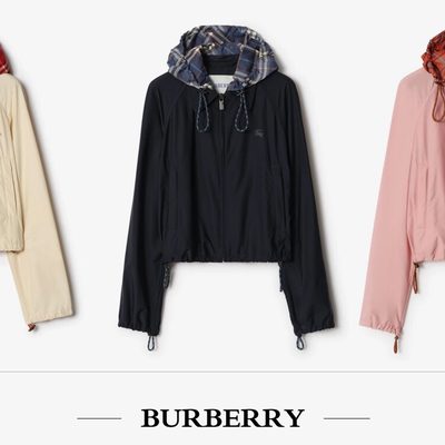 Burberry Cropped Newcott Hooded Jacket — 9
