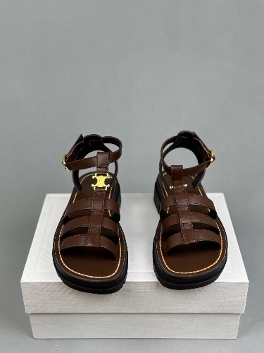 Celine Clea Triomphe sandals — 3