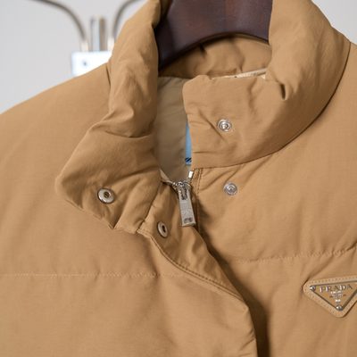 Prada Medium-Weight Technical Fabric Down Vest — 5