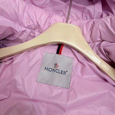 Moncler Enfant Maire Hooded Down Jacket in pin — 6