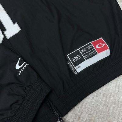 Balenciaga Basketball Series Tracksuit Jacket in black — 5