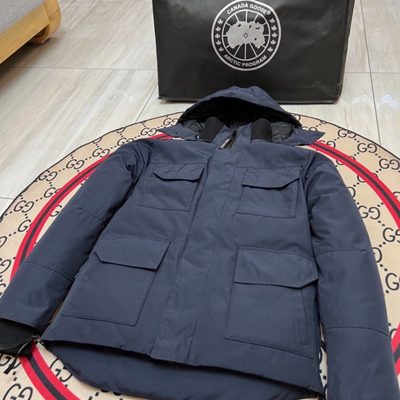 Canada Goose men's hooded parka with four — 8