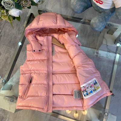 Moncler Enfant Ania Hooded Down Gilet for children — 5