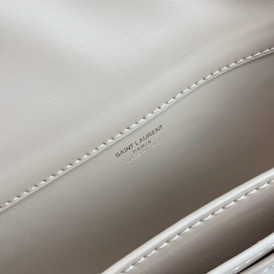 Saint Laurent Voltaire calfskin shoulder bag — 8