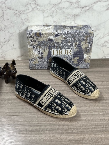 Christian Dior Oblique Embroidered Granville 15mm Espadrilles — 4